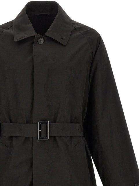 Ssstein Technical Fabric Trench Coat