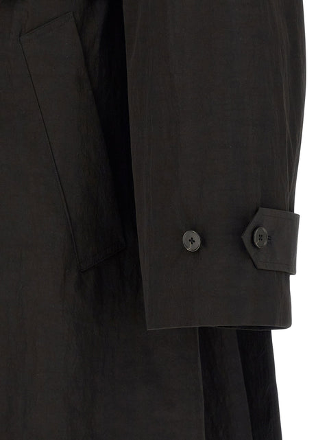 Ssstein Technical Fabric Trench Coat
