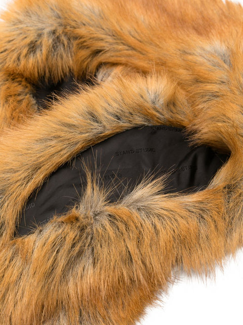 Stand Studio Zofia faux fur scarf