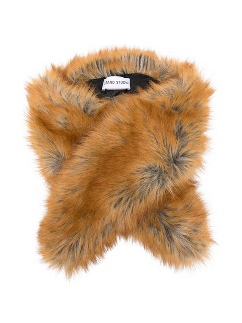 Stand Studio Zofia faux fur scarf
