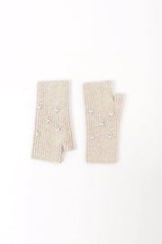 Star Embellished Angora Mittens Beige-Mittens-Pissenlit-Beige-Urbanheer