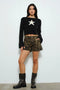 Star Knit Top Black-Top-Pretty Garbage-S-Black-Urbanheer