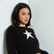 Star Knit Top Black-Top-Pretty Garbage-S-Black-Urbanheer