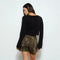 Star Knit Top Black-Top-Pretty Garbage-S-Black-Urbanheer