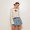 Star Knit Top IVORY-Top-Pretty Garbage-S-IVORY-Urbanheer