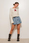 Star Knit Top IVORY-Top-Pretty Garbage-S-IVORY-Urbanheer
