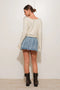 Star Knit Top IVORY-Top-Pretty Garbage-S-IVORY-Urbanheer