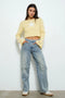 Star Knit Top LT Yellow-Top-Pretty Garbage-S-LT Yellow-Urbanheer