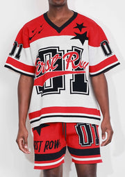 Star Varsity Jacquard Knit Tee-Tee-First Row-S-Red-Urbanheer