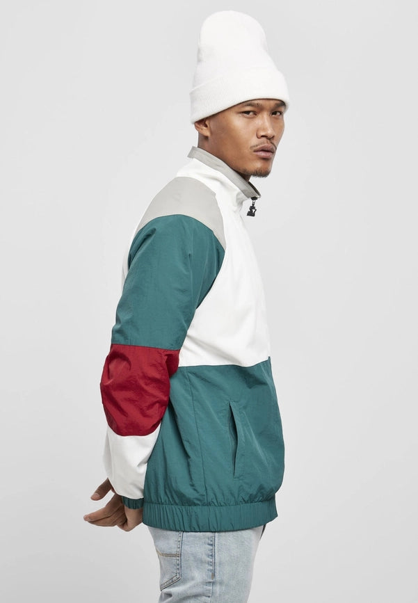 Starter Color Block Retro Jacket-Jacket-Norvine-S-retro green/white/brick red/grey-Urbanheer