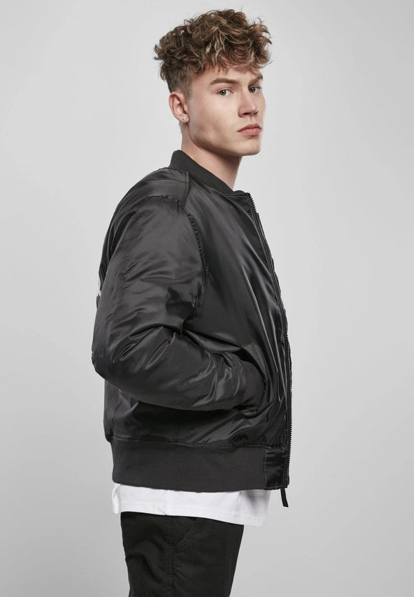 Starter the Classic Logo Bomber Jacket-Jackets-Norvine-S-Black-Urbanheer