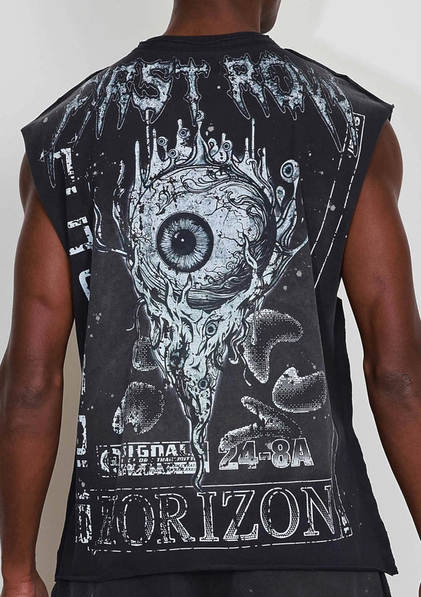 Stay Curious Eyeballs Muscle Tee-Tee-First Row-S-Black-Urbanheer