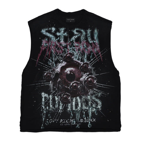 Stay Curious Eyeballs Muscle Tee-Tee-First Row-S-Black-Urbanheer