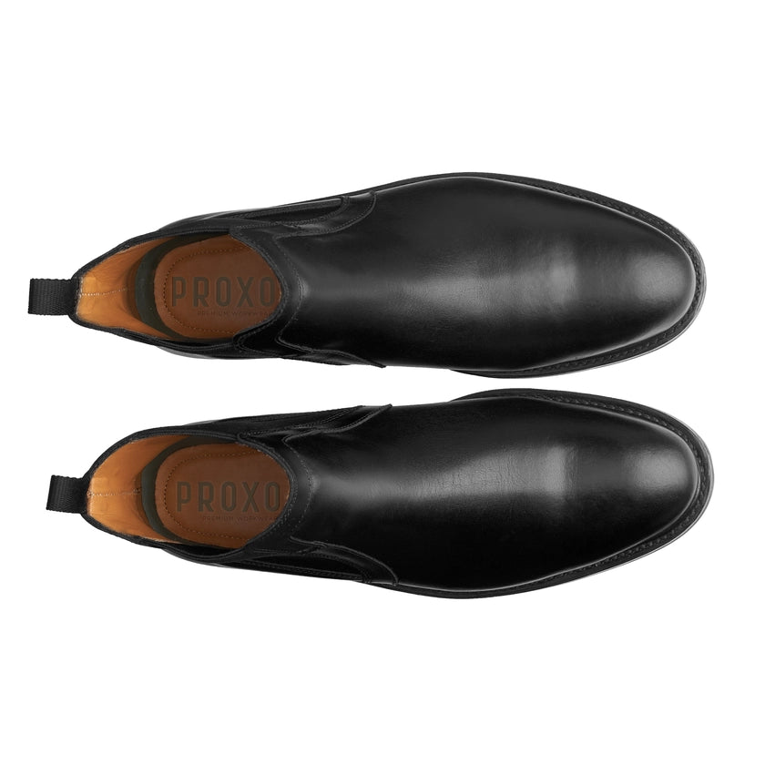 Steel Toe Chelsea Boot Wallace Black-Boot-PROXON PREMIUM WORKWEAR-6-Urbanheer