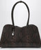 Stella McCartney Espresso snake-effect Ryder tote bag