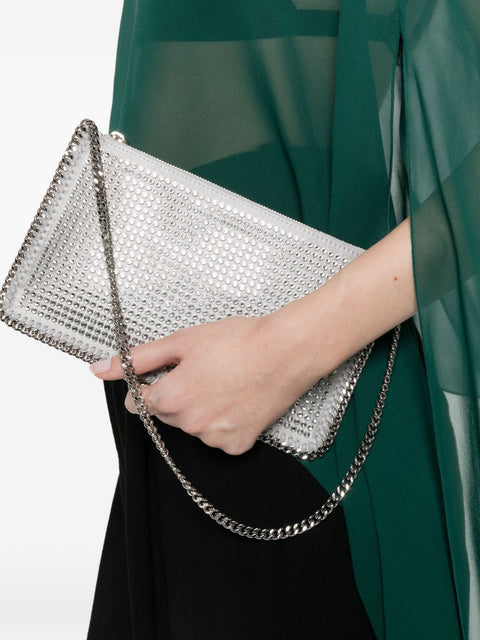 Stella McCartney Falabella Crystal Clutch Shoulder Bag