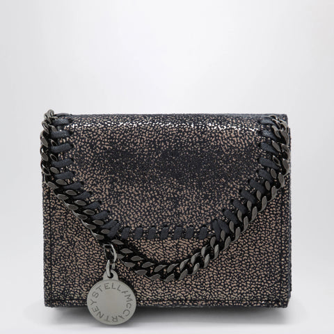 Stella McCartney Falabella dark navy blue wallet