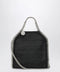 Stella McCartney Falabella mini tote bag in black crystal mesh