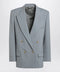 Stella McCartney Light grey wool double-breasted jacket