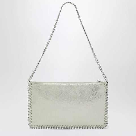 Stella McCartney Light lime green mini Falabella shoulder bag