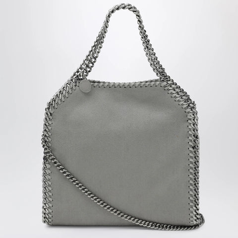 Stella McCartney Mini Falabella tote bag in light grey