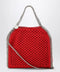 Stella McCartney Red Falabella Mini tote bag in mesh