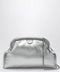 Stella McCartney Silver metallic padded Falabella clutch