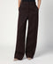 Stella McCartney Straight leg trousers in plum wool