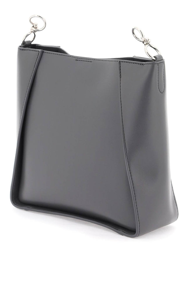 Stella mccartney crossbody bag with perforated stella logo Stella McCart Grey-Bag-Stella McCartney-OS-Urbanheer