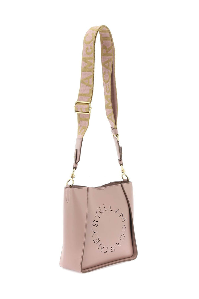 Stella mccartney crossbody bag with perforated stella logo Stella McCart Pink-Bag-Stella McCartney-OS-Urbanheer