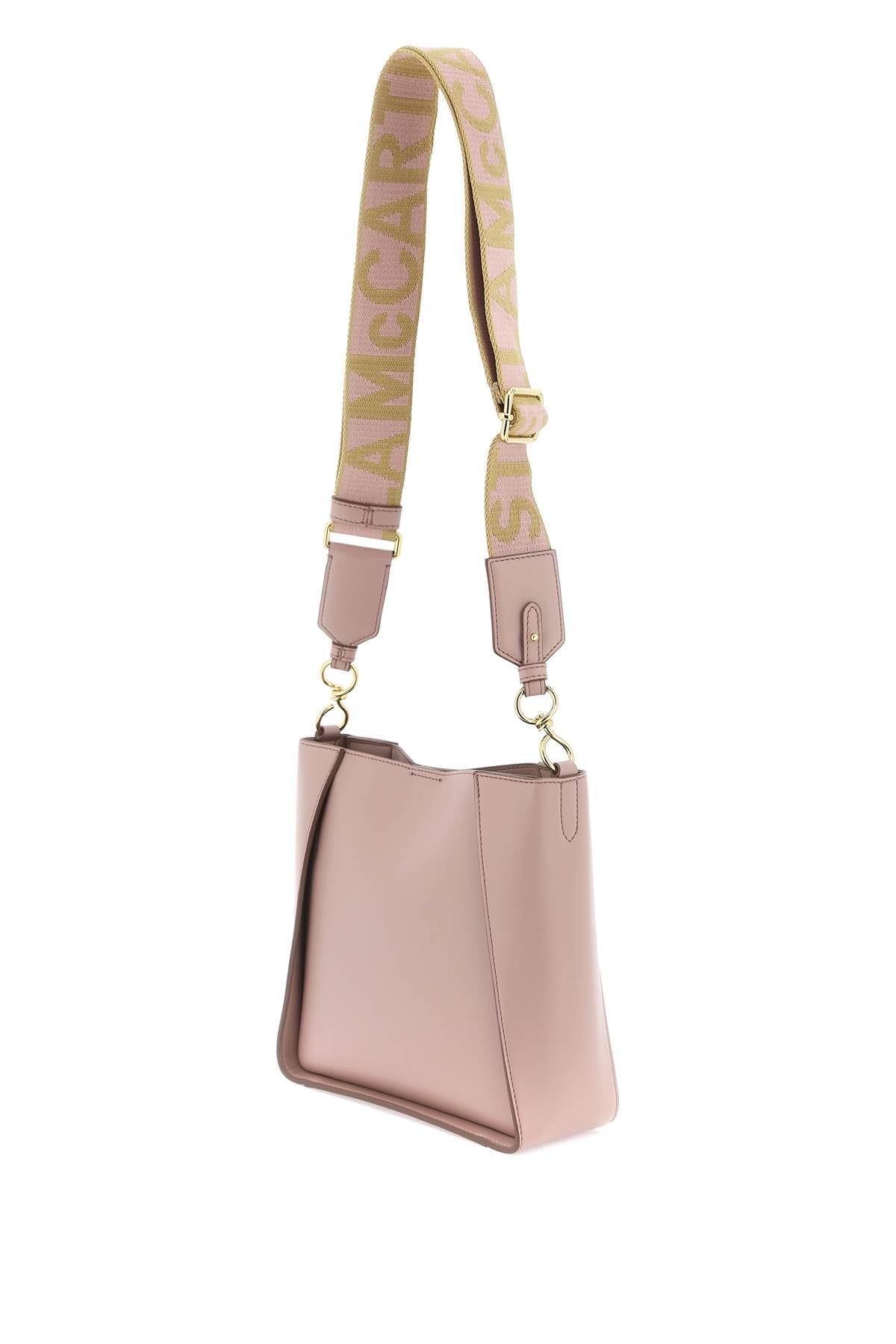 Stella Mccartney Crossbody Bag With Perforated Stella Logo Stella Mccart Pink-Bag-Stella McCartney-OS-Urbanheer
