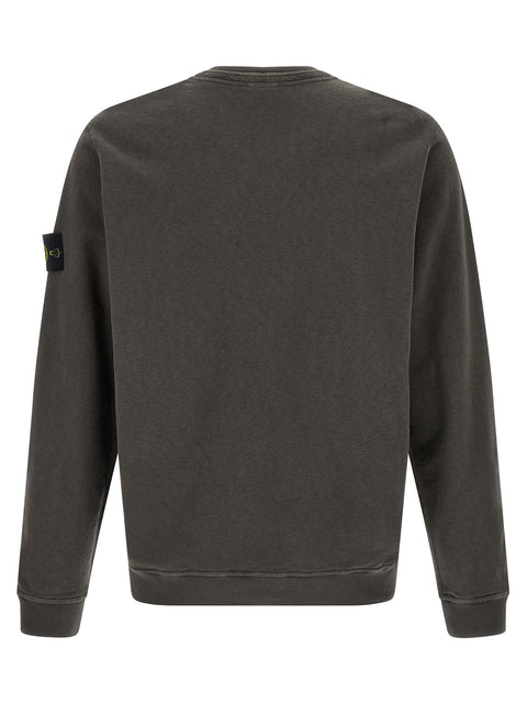 Stone Island Brushed Cotton Sweatshirt