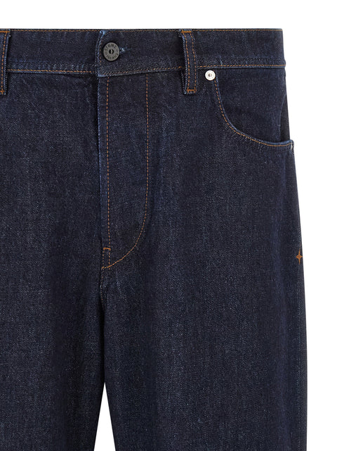 Stone Island Indigo Denim-rinsed Jeans