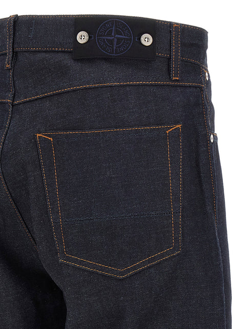 Stone Island Indigo Denim-rinsed Jeans