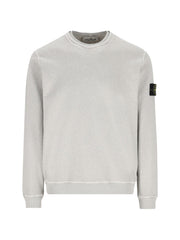 Stone Island Logo cotton sweatshirt