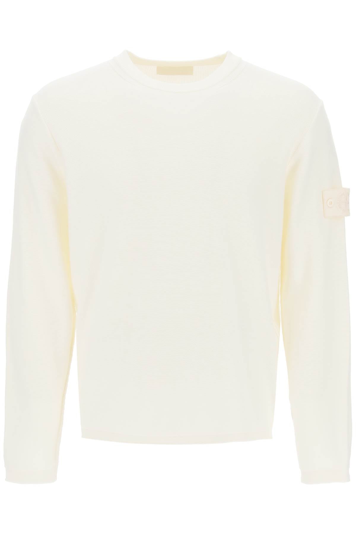 Stone Island cotton and cashmere ghost piece pullover-Knitwear-Stone Island-xl-Urbanheer