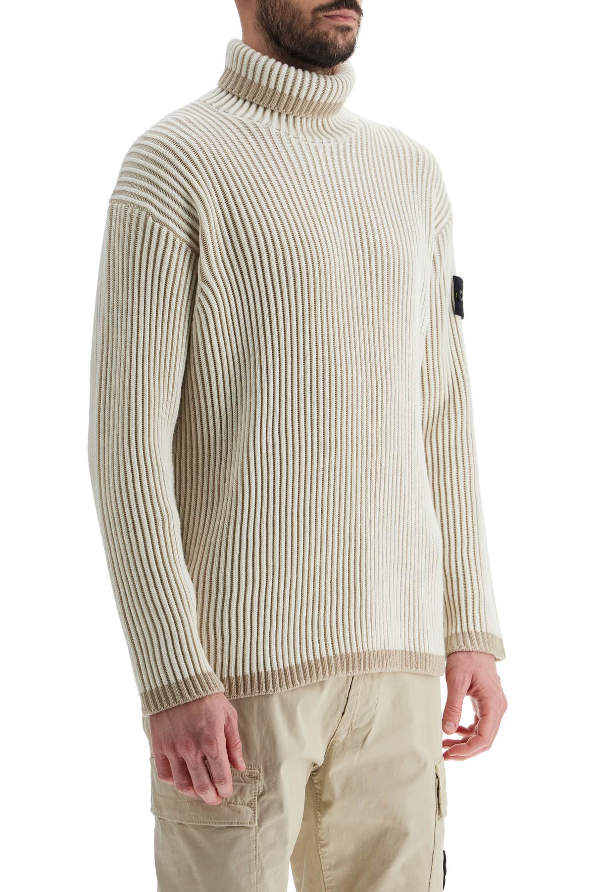 Stone Island ribbed woolen dolcevita-Knitwear-Stone Island-s-Urbanheer