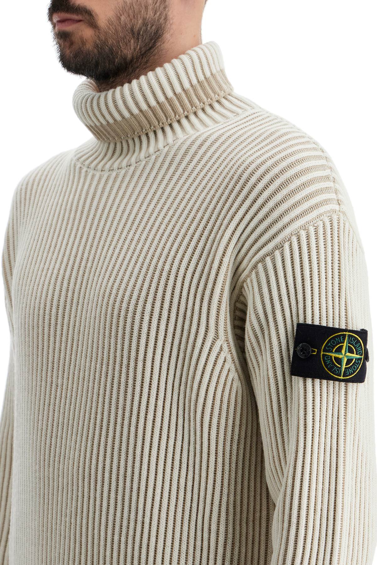 Stone Island ribbed woolen dolcevita-Knitwear-Stone Island-s-Urbanheer