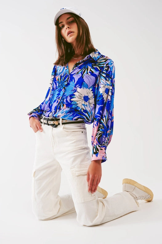 Straight Leg Cargo Jeans In White-Jeans-Q2-XS-White-Urbanheer