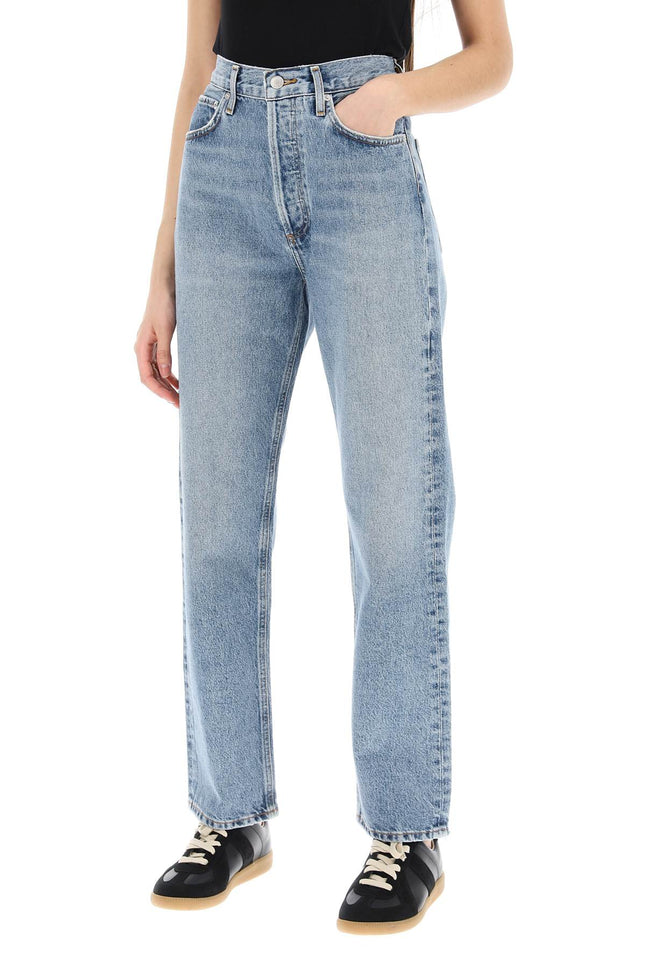 Straight Leg Jeans From The 90'S With High Waist
