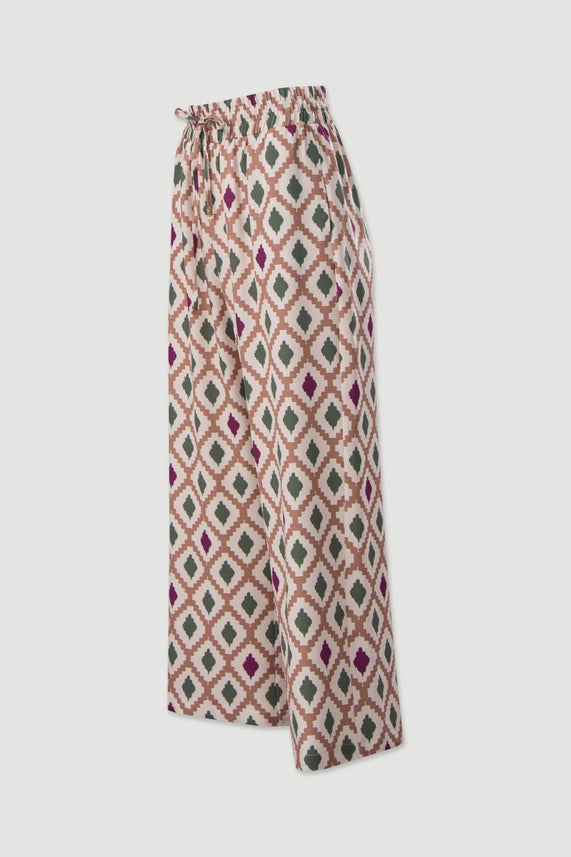 Straight Printed Trousers-Trousers-FERRACHE-S-Multicolor-Urbanheer