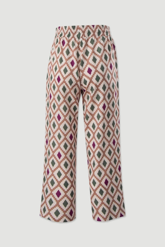 Straight Printed Trousers-Trousers-FERRACHE-S-Multicolor-Urbanheer
