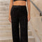Straight Sequin Pants