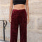 Straight Sequin Pants