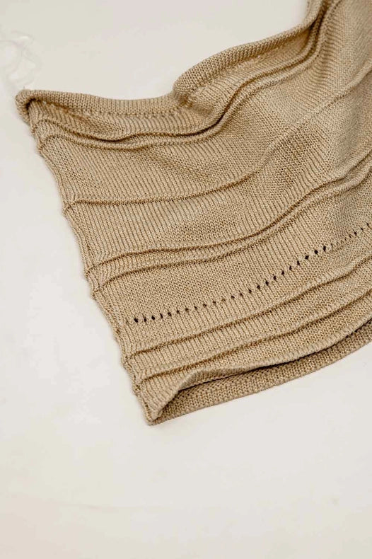 Strapless Knitted Bodycon Top in Beige-TOP-Q2-One Size-Beige-Urbanheer