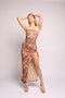 Strapless One Leg Open with Ruffle Detailed Maxi Dress-Dress-Viviara-XS-MULTI-Urbanheer