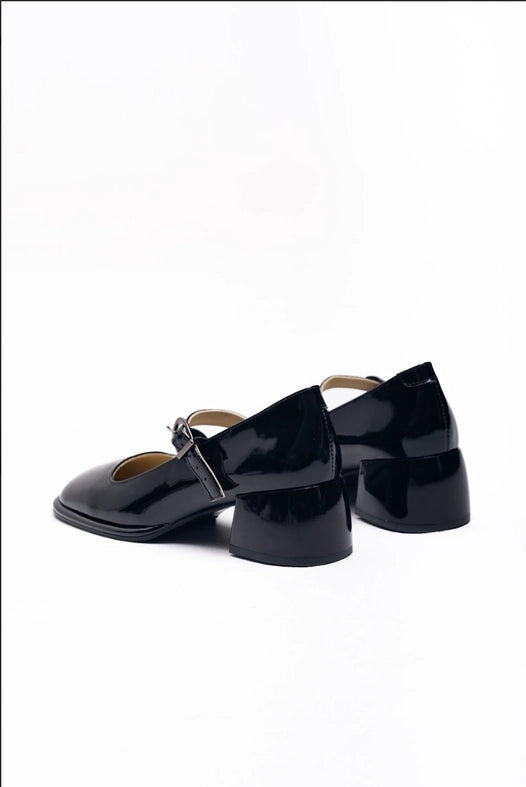 Strappy Block Heel Court Shoes Patricia Black-Shoes - Women-Nenya Fashion Limited-36-Black-Urbanheer