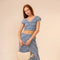 Stretch Lace Crop Top and Maxi Skirt Set