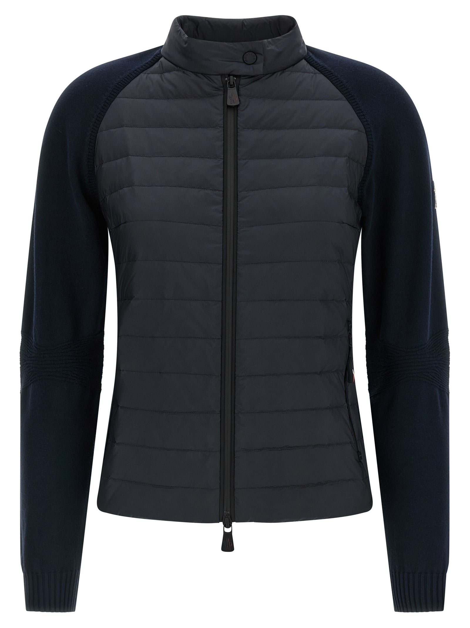 Stretch Viscose Quilted Cardigan for Breathable Comfort