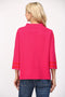Stripe Mock Neck Sweater FUCHSIA-Sweater-FATE-S-FUCHSIA-Urbanheer